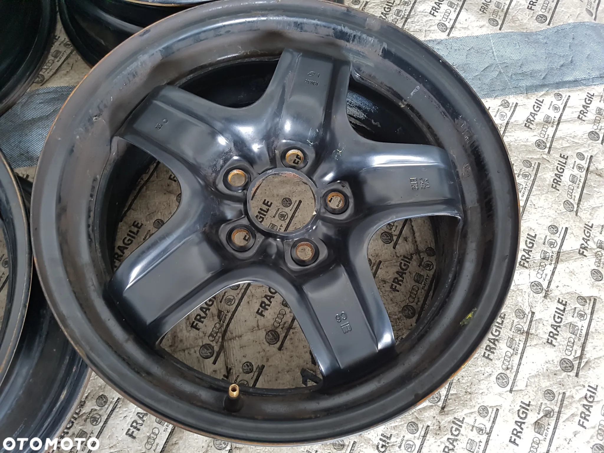FELGI STALOWE STRUKTURALNE KOŁPAKI OPEL  5x110 6,5JX16 ET39 ASTRA H MERIWA B ZAFIRA B VECTRA C - 14