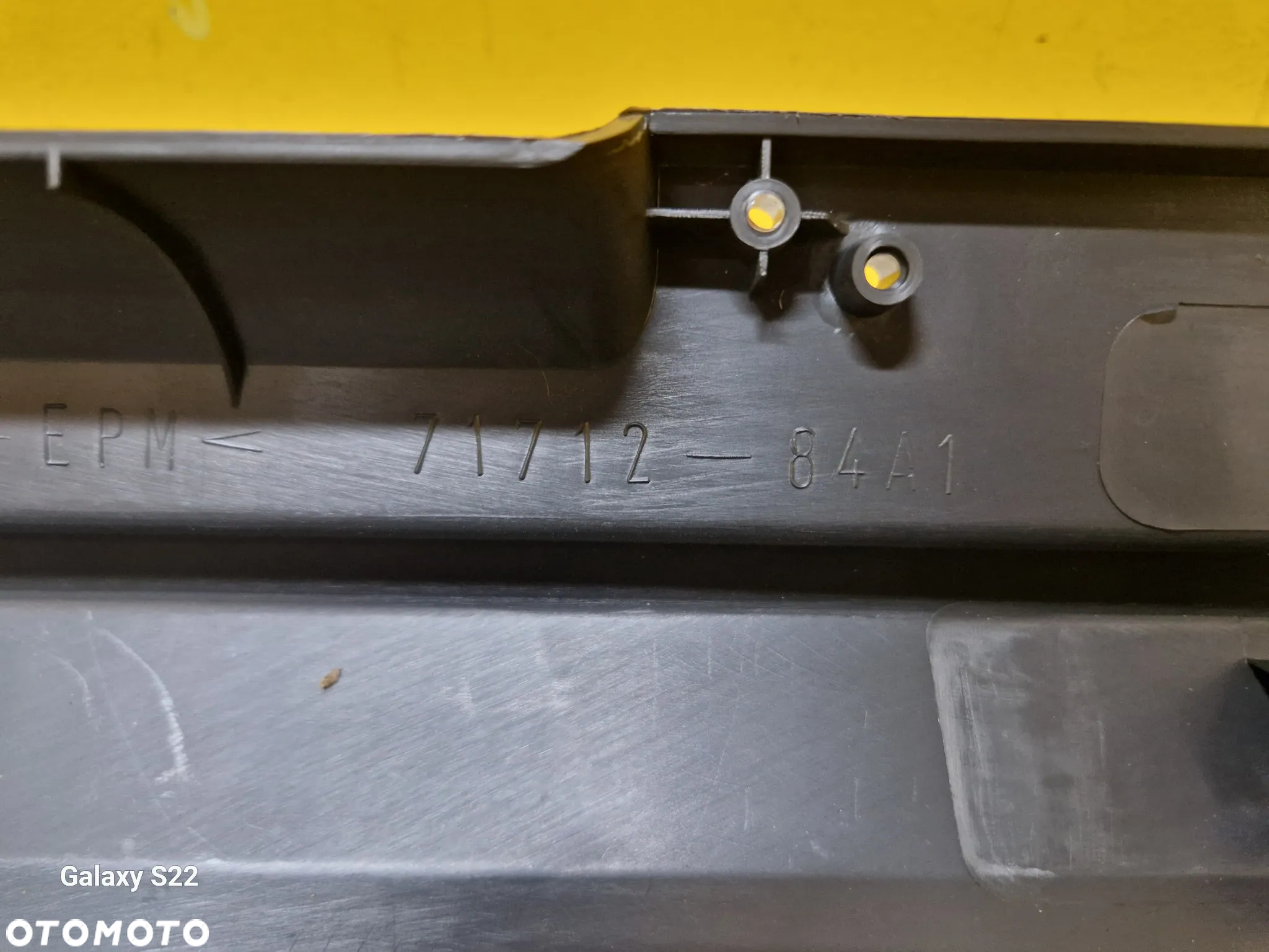 SUZUKI JIMNY LIFT 04-12 DOKŁADKA ZDERZAKA PRZOD 71712-84A1 - 8