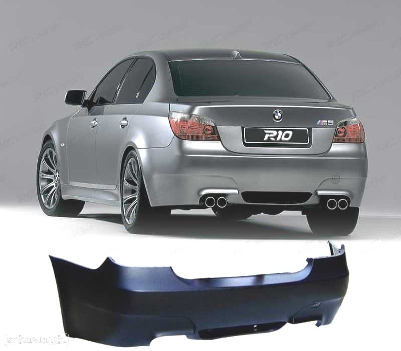 PARÁ-CHOQUES TRASEIRO BMW E60 03-10 LOOK M5 - 1