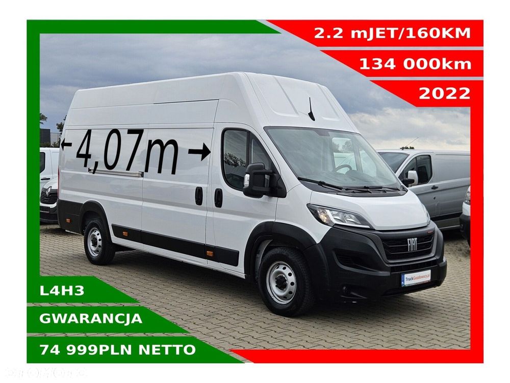 Fiat Ducato L4H3 *74999zł Netto* 2.2 MultiJET/160KM - 1