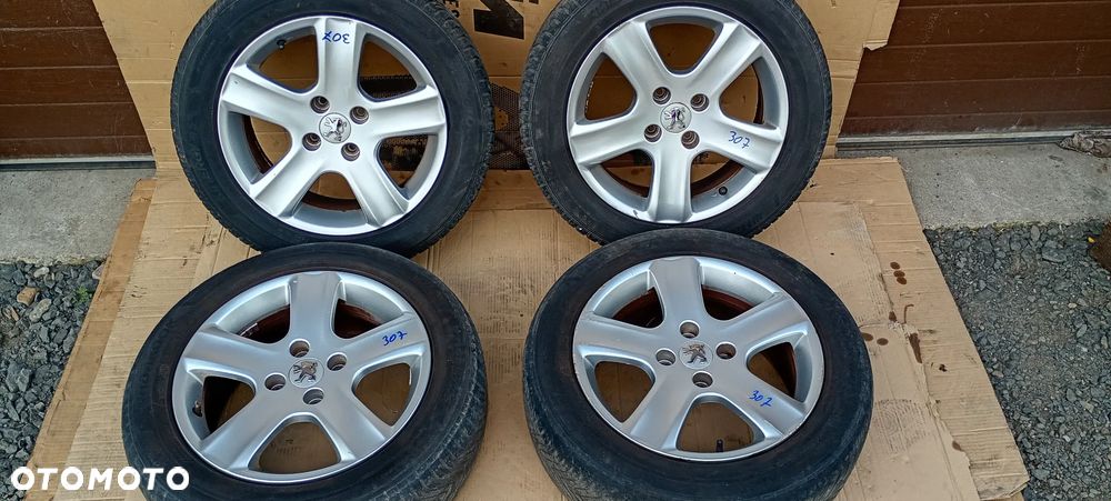 Alufelgi felgi aluminiowe alusy 4x108 6.5J r16 Peugeot 307 - 6