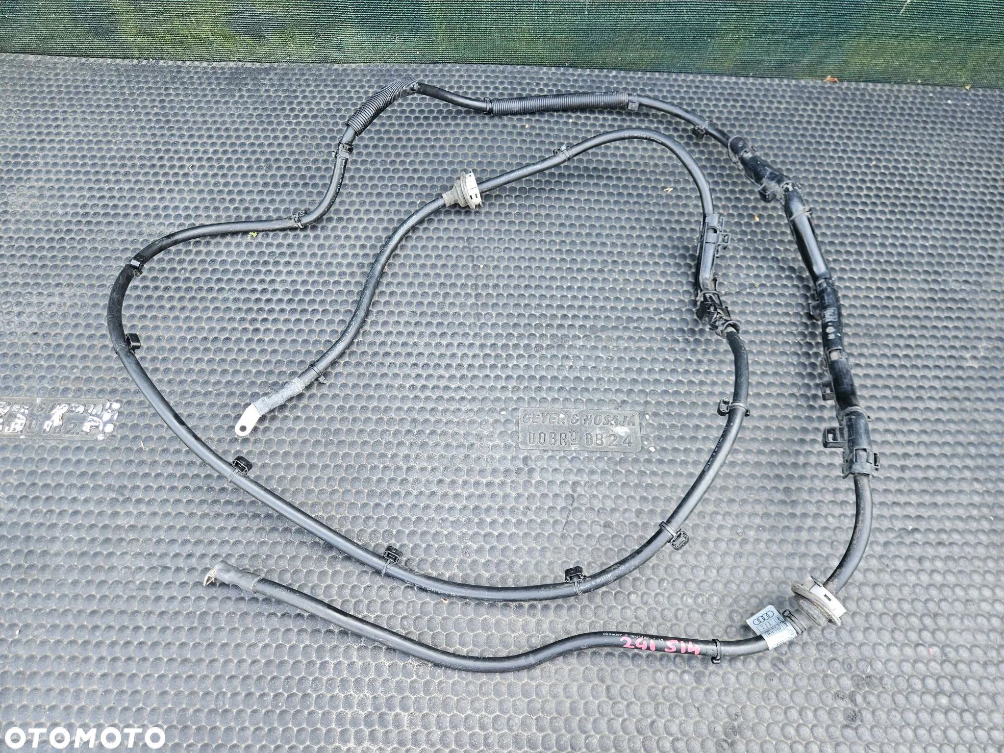 Instalacja 8K1971225F Wiazka Przewod Akumulatora Produ Klema Audi 2.7 3.0 TDI V6 A4 B8 A5 Europa - 1