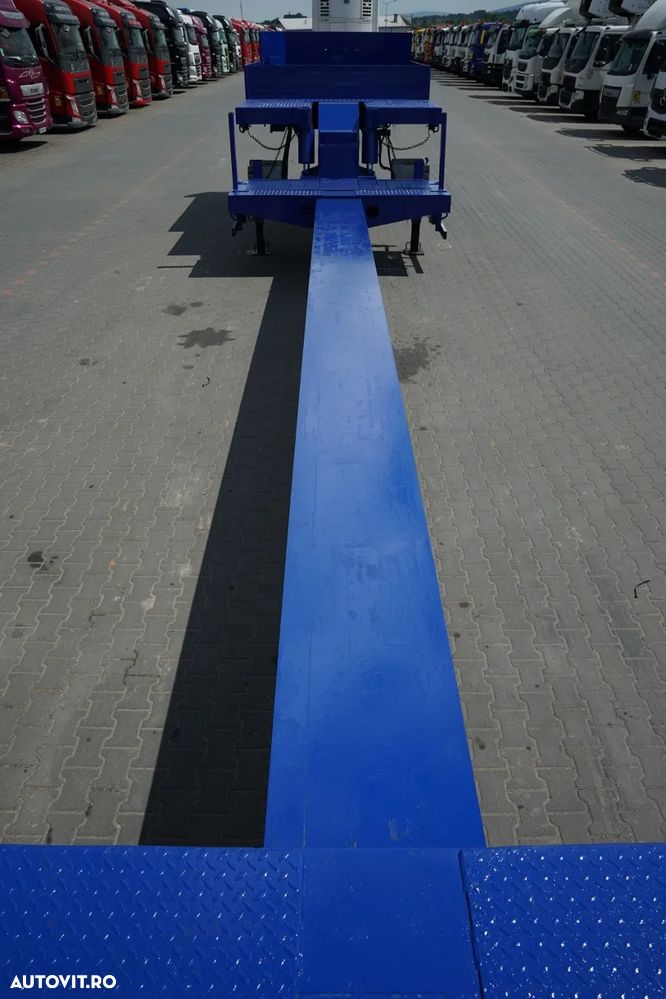 Nooteboom BETON JOS / MCO / EXTENSIBIL / 6 AXE / MTA: 85 TONE / AXE DE DIRECȚIE / SUPORT / 22,5 M / SAF - 14