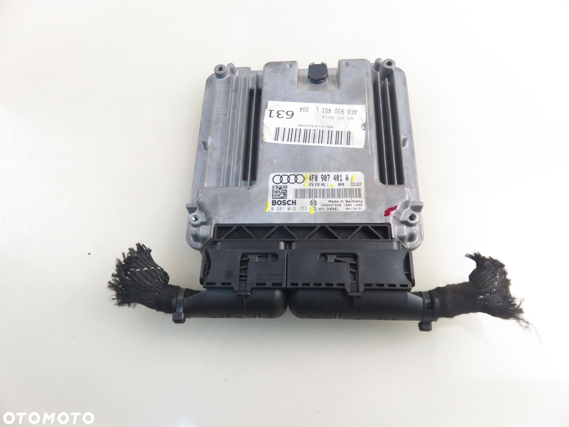 STEROWNIK AUDI A6 C6 3.0 TDI 4F0907401A 4F0910401L 0281012153 - 1