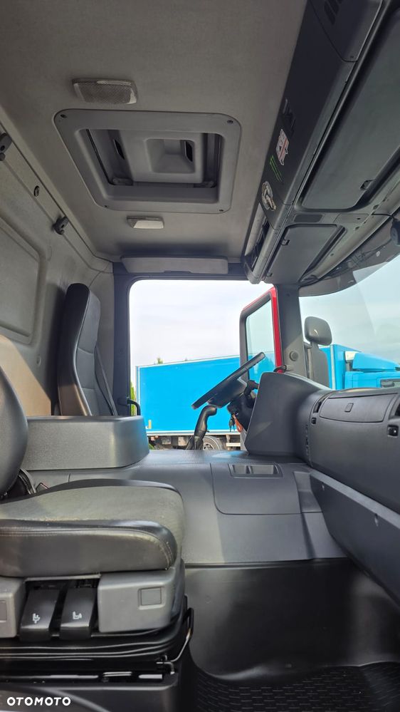 Scania P380 6x2 Euro 5 bez EGR! full air napojówka kurierka 20 palet otwierane boki rama do zabudowy! - 32