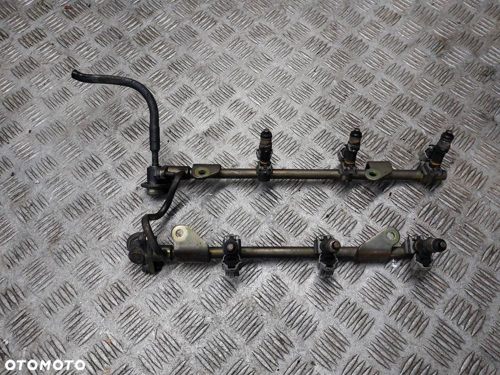 LISTWA WTRYSKOWA + WTRYSKI NISSAN MURANO Z50 3.5 V6 VQ35 0280158042 - 5