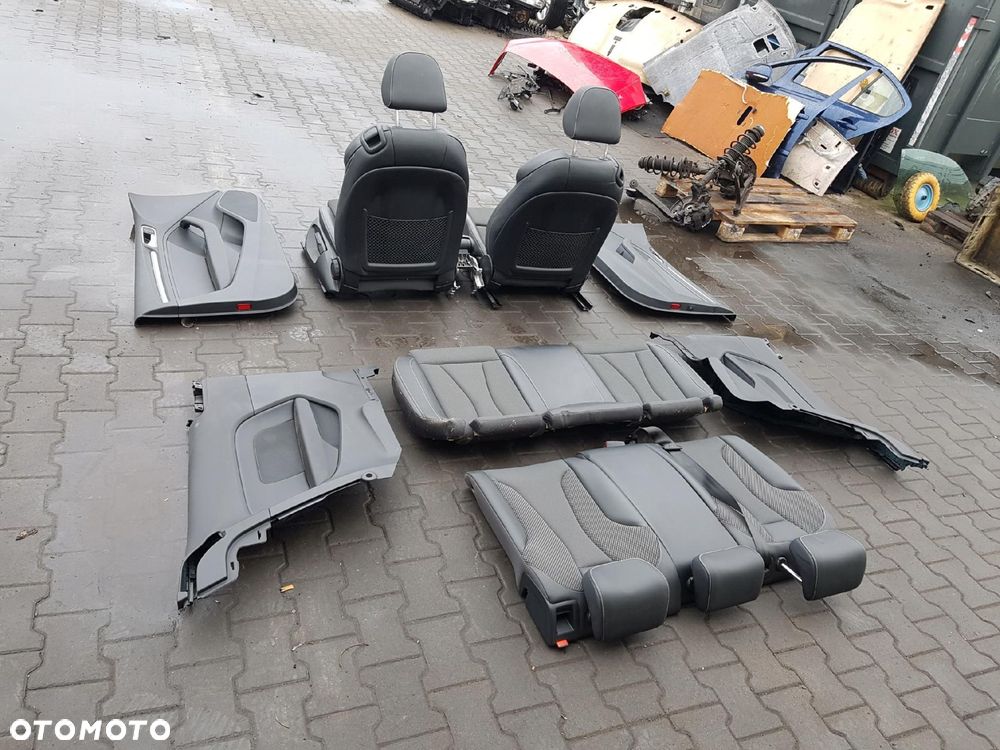 AUDI A3 8V 13-16r S-LINE HB FOTELE PÓŁSKÓRY KANAPA 3D - 10