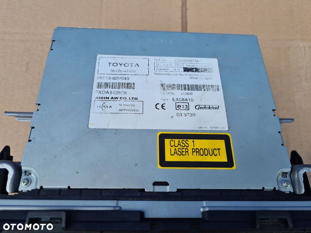 Toyota PRIUS III 09-11 radio nawigacja B9019 - 5