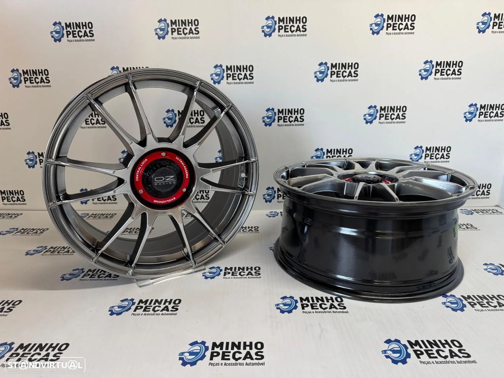 Jantes Look OZ Ultraleggera em 18 (5x100/5x112) Hyper Black - 4