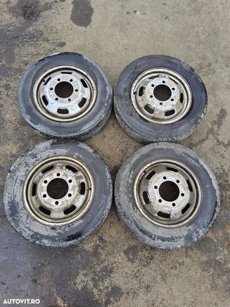 Jante Iveco pe dublu jante cu anvelope Iveco Daily punte dubla janta roata r16 - 4