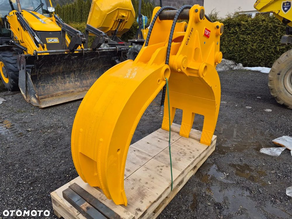 Chwytak 5cio palczasty, Szczęka Kleszcze Wyburzeniowe Kruszarka fi75mm CAT 315, TOFT ASC70. - 2