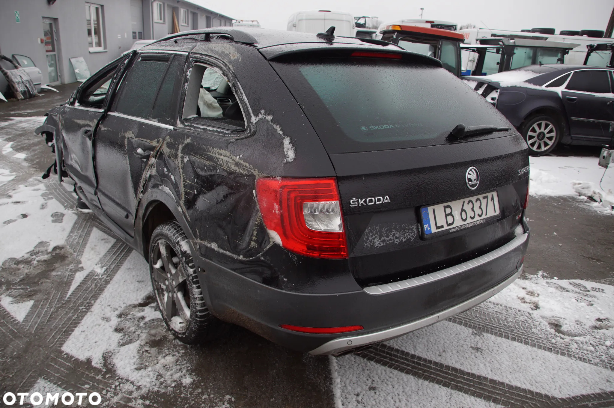 SKUP AUT MOTOCYKLI LIPNO 692324777 POJAZD NA CZĘŚCI SKODA SUPERB SCOUT 4X4 2.0 TDI 170 CFGB SKRZYNIA AUTOMAT PQS 2014R STACJA DEMONTAŻU POJAZDÓW AUTOSTROISZ LIPNO BOREK 14A ZŁOMOWANIE KASACJA ZŁOM ZŁOMOWISKO - 10