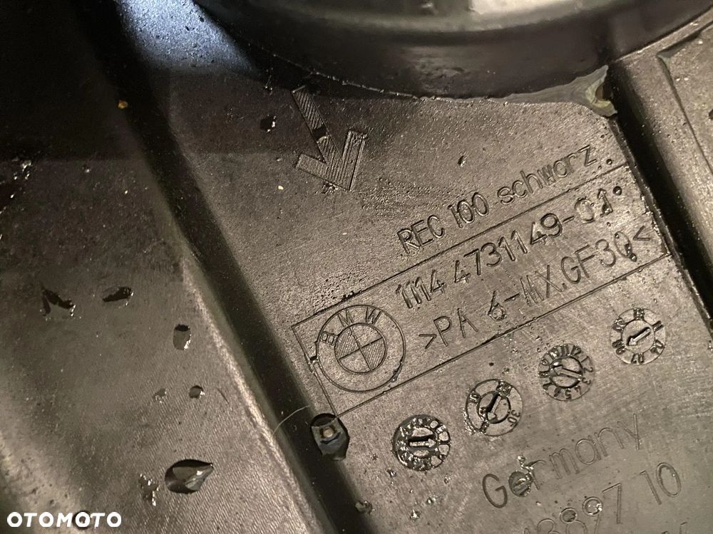 Pokrywa osłona silnika BMW E90 2.0d OE - 3