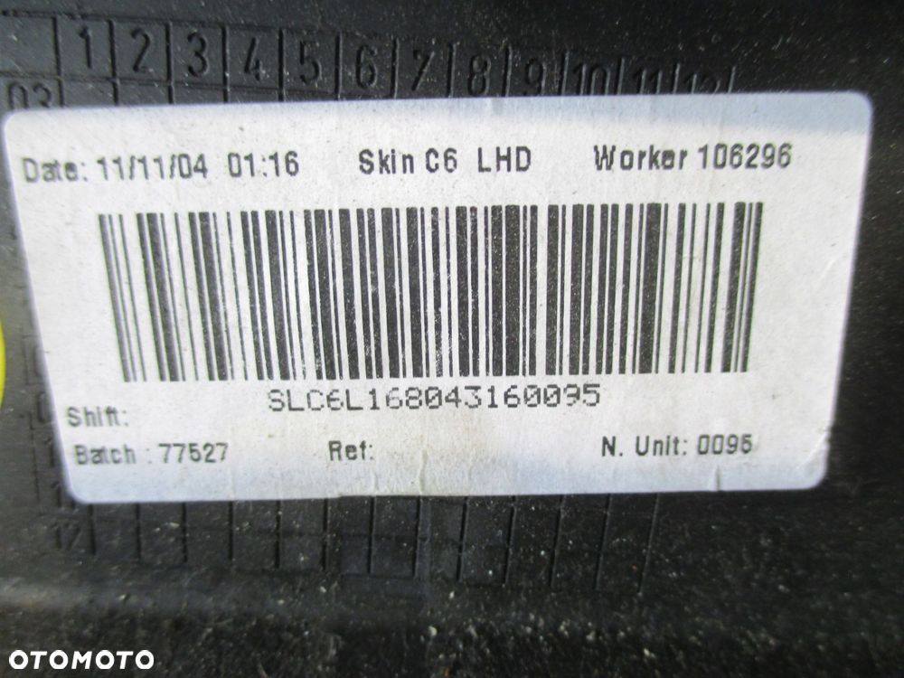 DESKA ROZDZIELCZA KOKPIT AUDI A6 C6 4F1857069A - 3