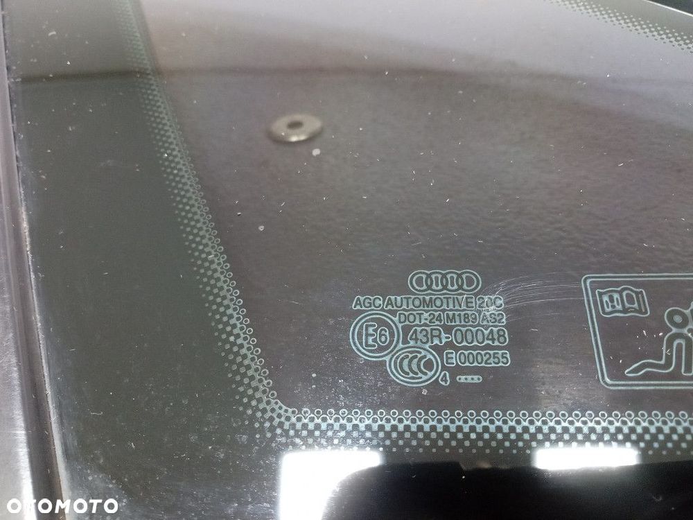 AUDI S4 A4 B8 SEDAN SZYBA KAROSERYJNA TYŁ LEWA TYLNA 8K5845299 - 4