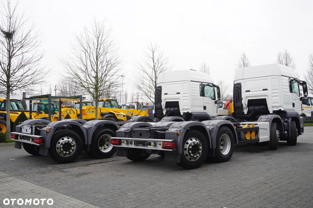 MAN TGS 35.420 8×2 / Rama 6,4 m / 3 osie skrętne / 2 sztuki - 2
