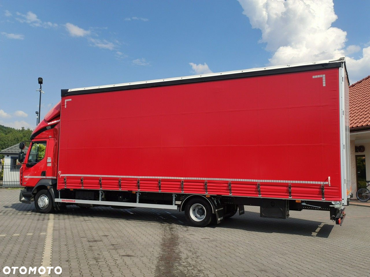 Renault D12.240 E6 Firana Tył Drzwi  Dach Zsuwany Długa 830cm - 12