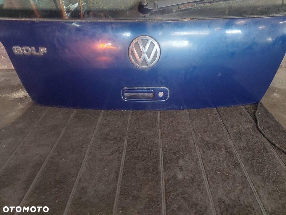 KOMPLETNY TYŁ KLAPA BAGAŻNIKA ZDERZAK TYŁ LAMPA VOLKSWAGEN GOLF IV LB5N - 10