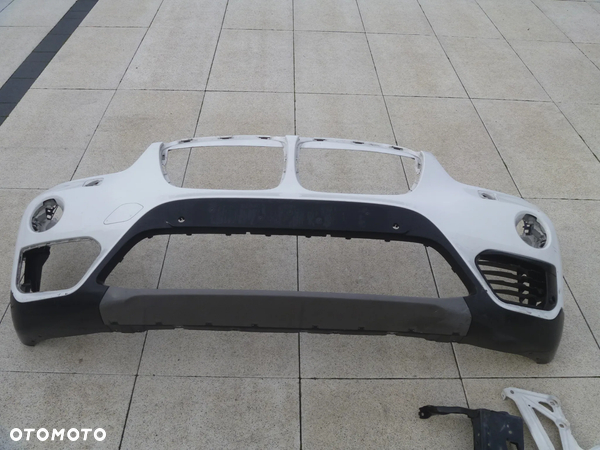 BMW X1 F48 2015-2019 ZDERZAK PRZEDNI SPRYSKI PDC