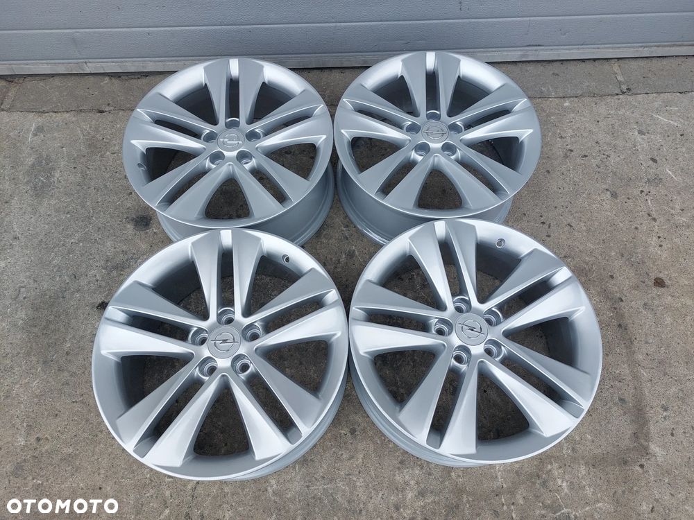OPEL VECTRA C ZAFIRA B MERIVA B SIGNUM ASTRA H FELGI ALUFELGI 18 7.5J ET37 5X110 OE GM 13269540 NOWE - 1