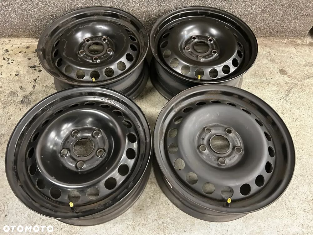 Felgi stalowe VW Golf 5, 6, 7, Touran, Caddy 15 cali 5x112 4szt. - 2