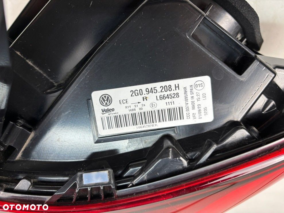 LAMPA PRAWA TYLNA VW POLO VI 6 LIFT IQ LIGHT 2G0 2G0945208H - 9