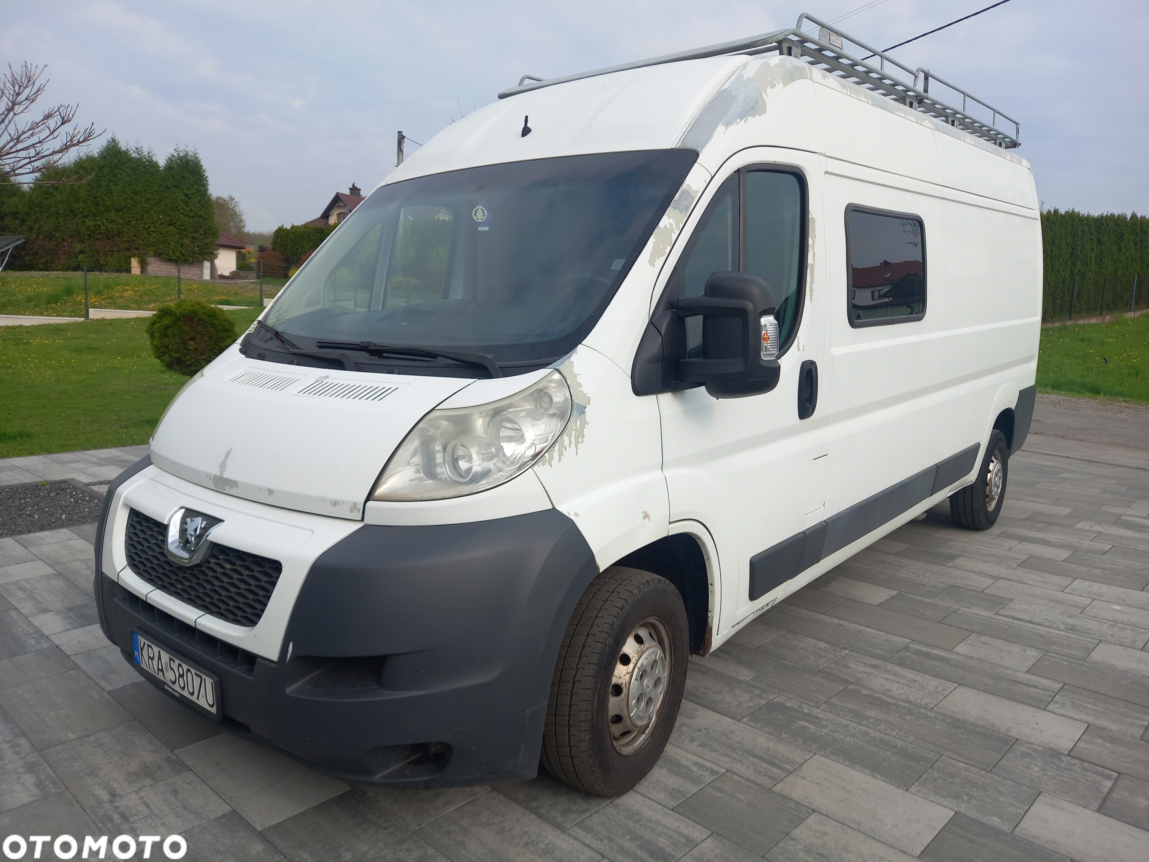 Peugeot BOXER 2.2HDI 130KM 7-Osob 2014 Brygadówka Tempomat  Klima Bagażnik - 2