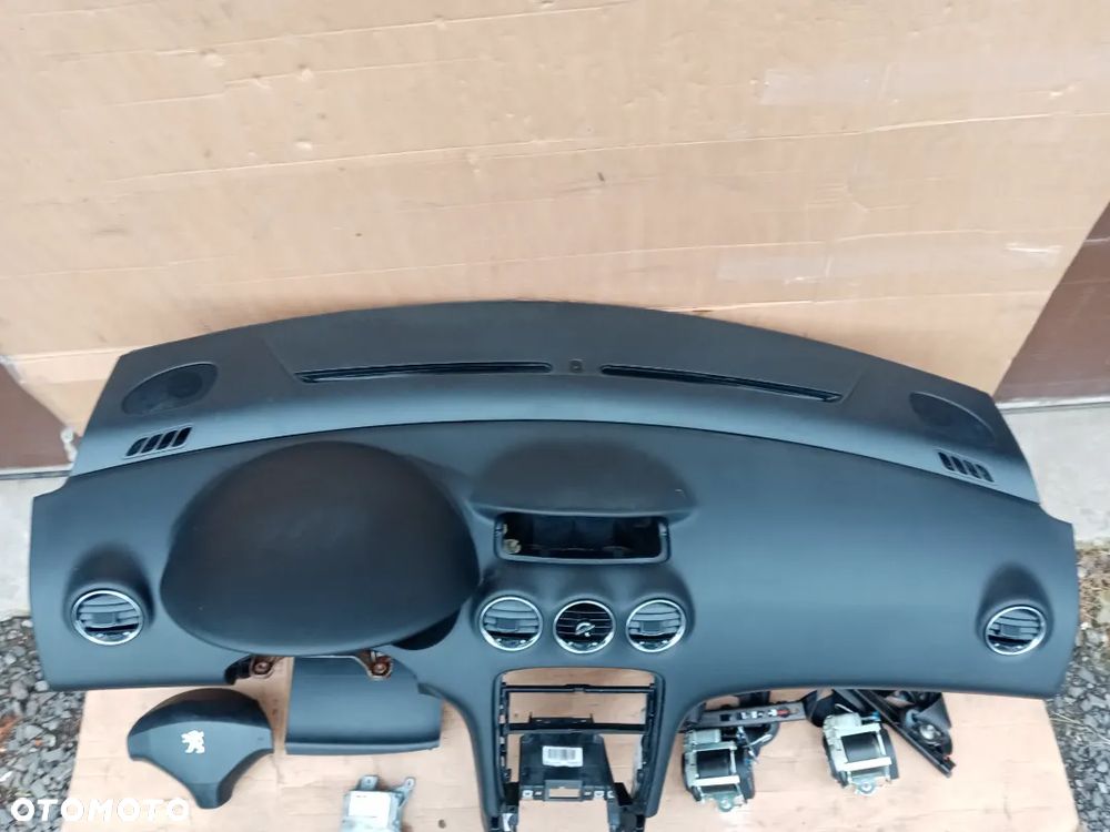 Konsola Airbag pasy Peugeot 308 T7 poduszki komplet - 3