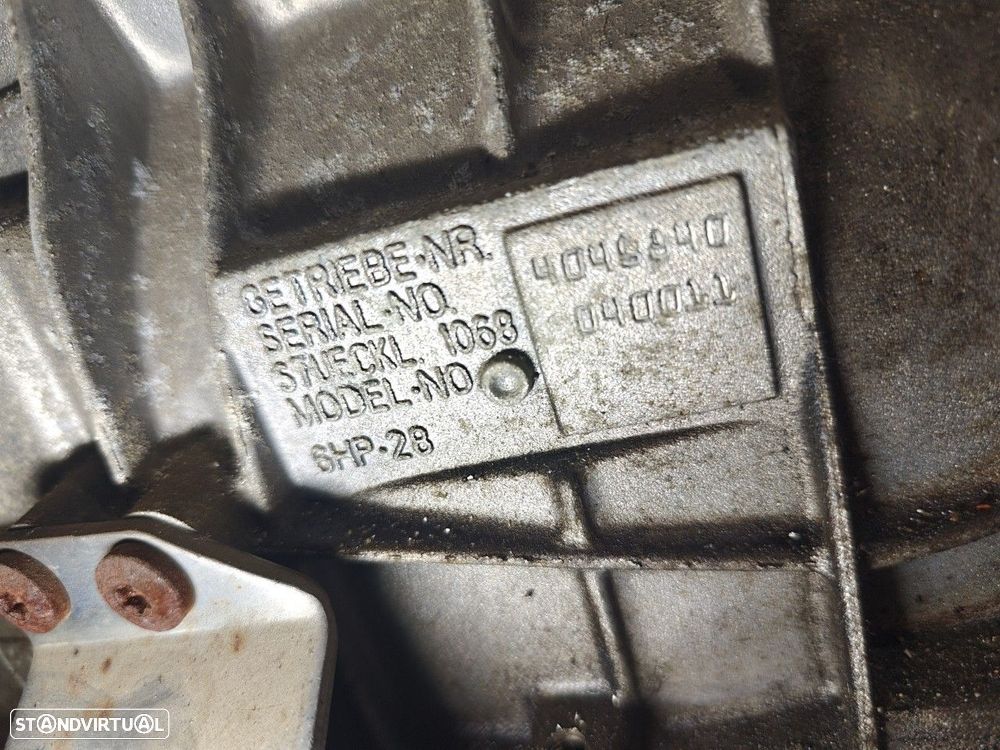 Caixa De Velocidades Automatica Bmw 5 (E60)  6Hp-28 Automatica W3e 758 - 2
