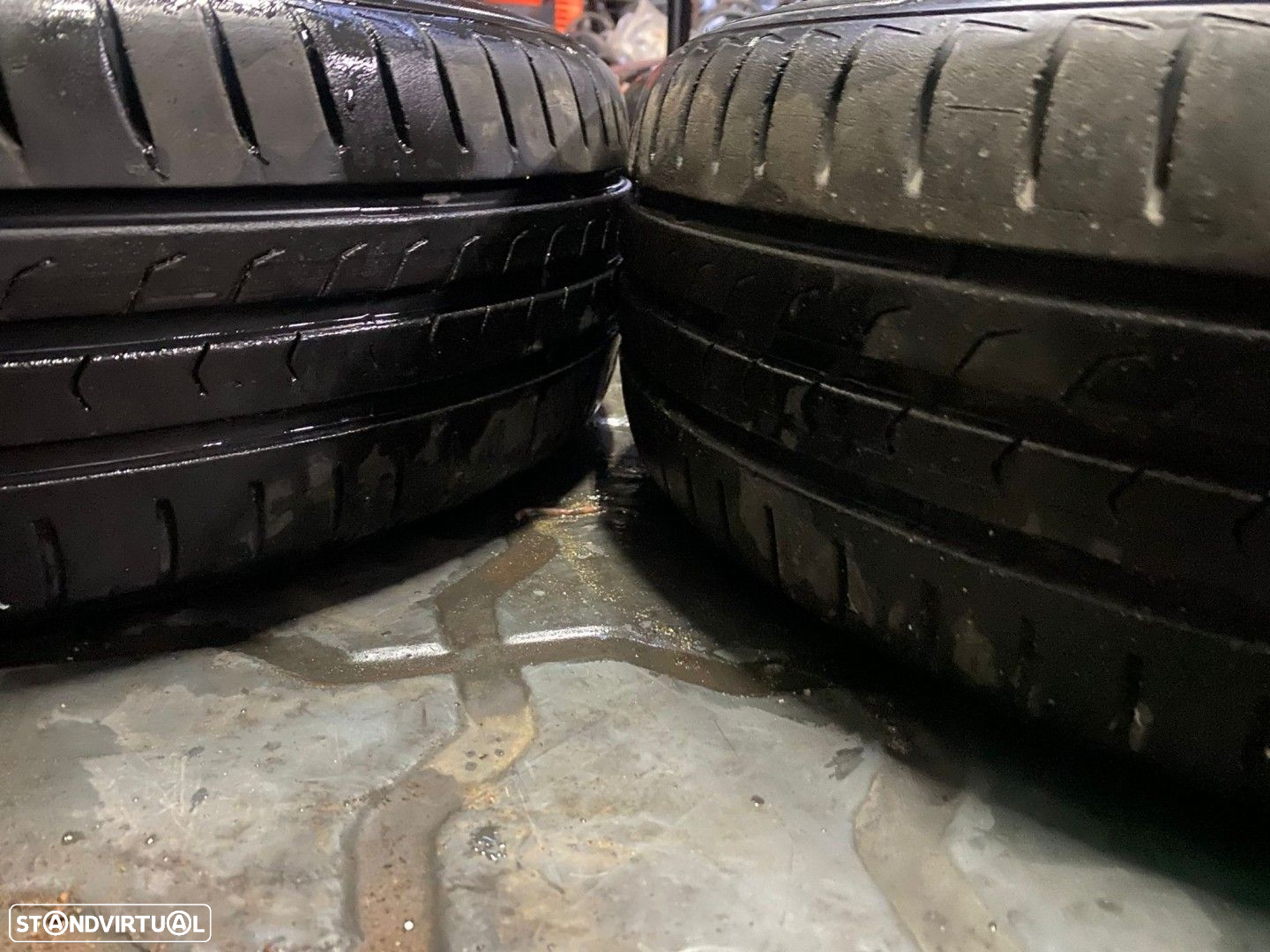 Jantes Rover R14 com pneus 175/55 furação 4x100 - 7