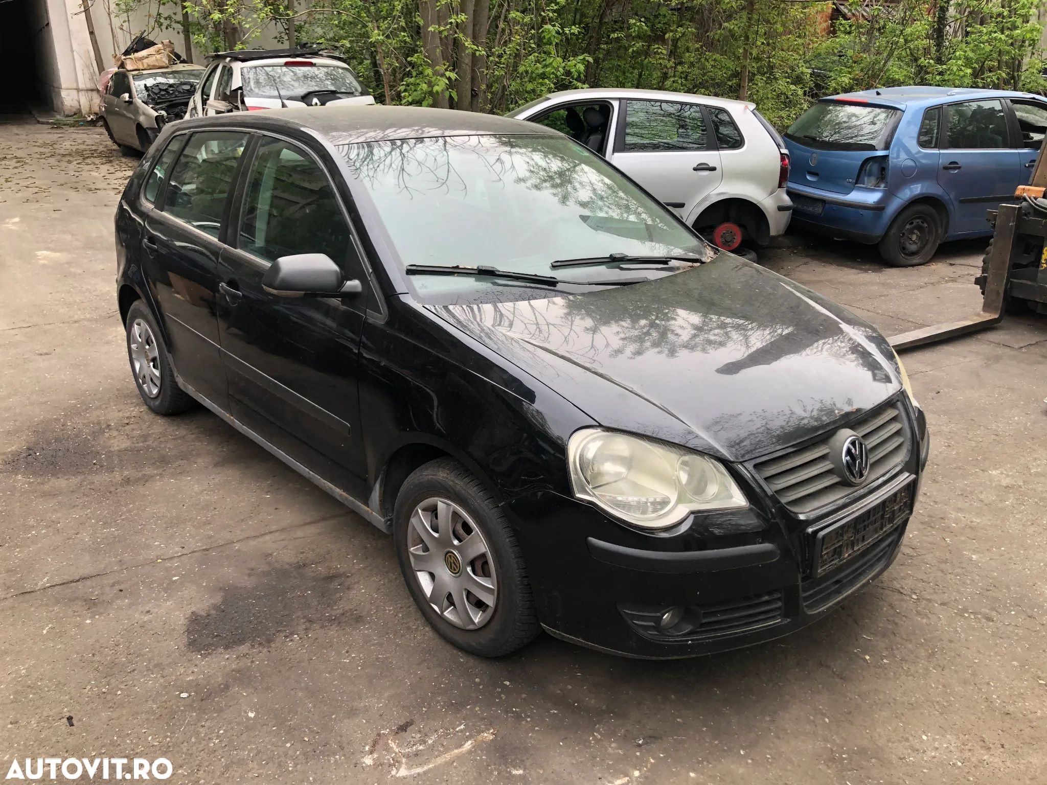 Dezmembrez VW Volkswagen Polo 9N facelift 2007 negru 1.2 benzina BZG - 1