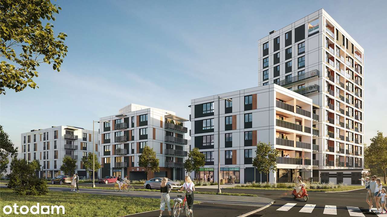 2-pokojowe mieszkanie 37m2 + ogródek