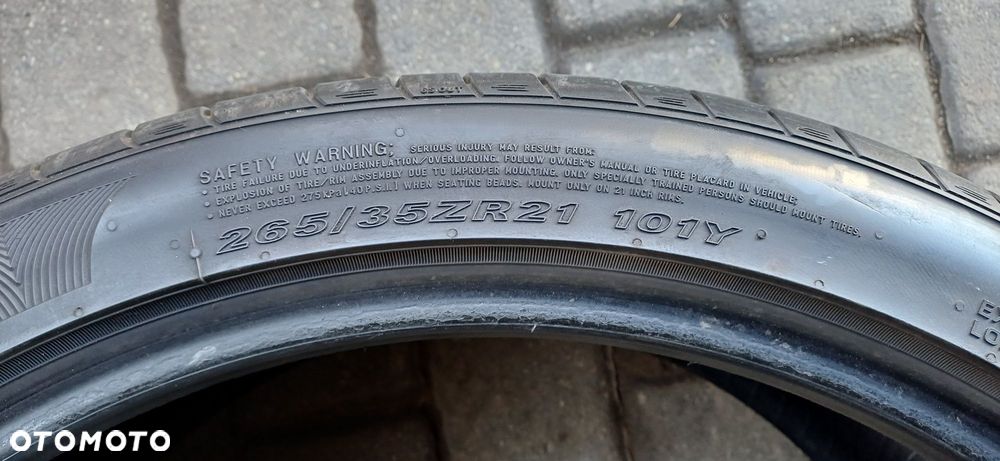 265/35R21 101Y NEXEN , dwie opony letnie. - 6