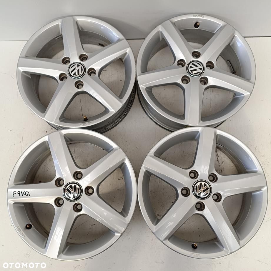 Alufelgi 5x112 16 Vw Golf Touran Caddy 5G0 5G0601025CE 4szt (F9102) - 1