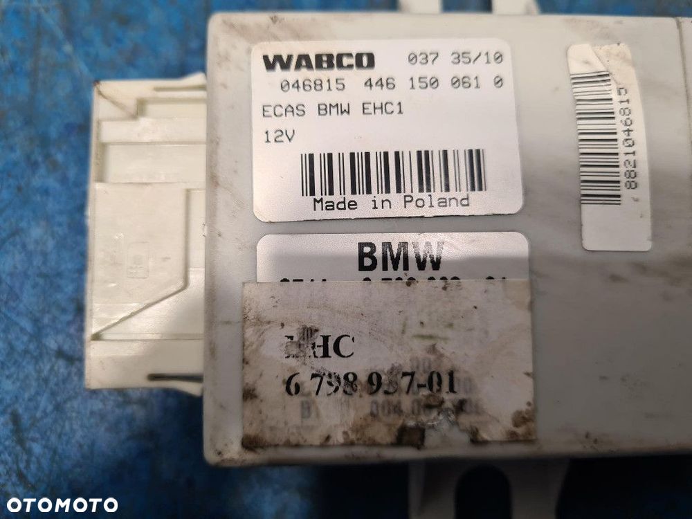 BMW 5 F11 STEROWNIK MODUŁ ZAWIESZENIA TYŁ 4461500610 - 2