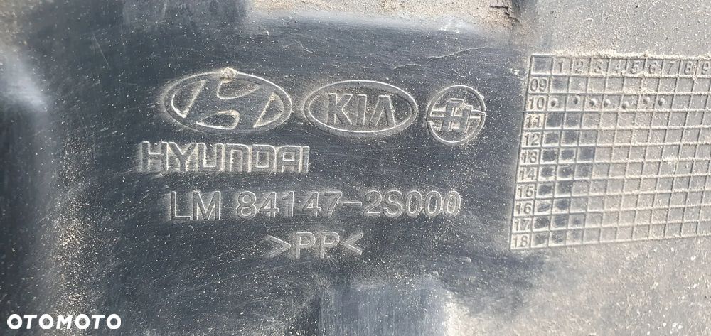 Osłona podwozia płyta prawa Hyundai IX35 84147-2S000 - 5