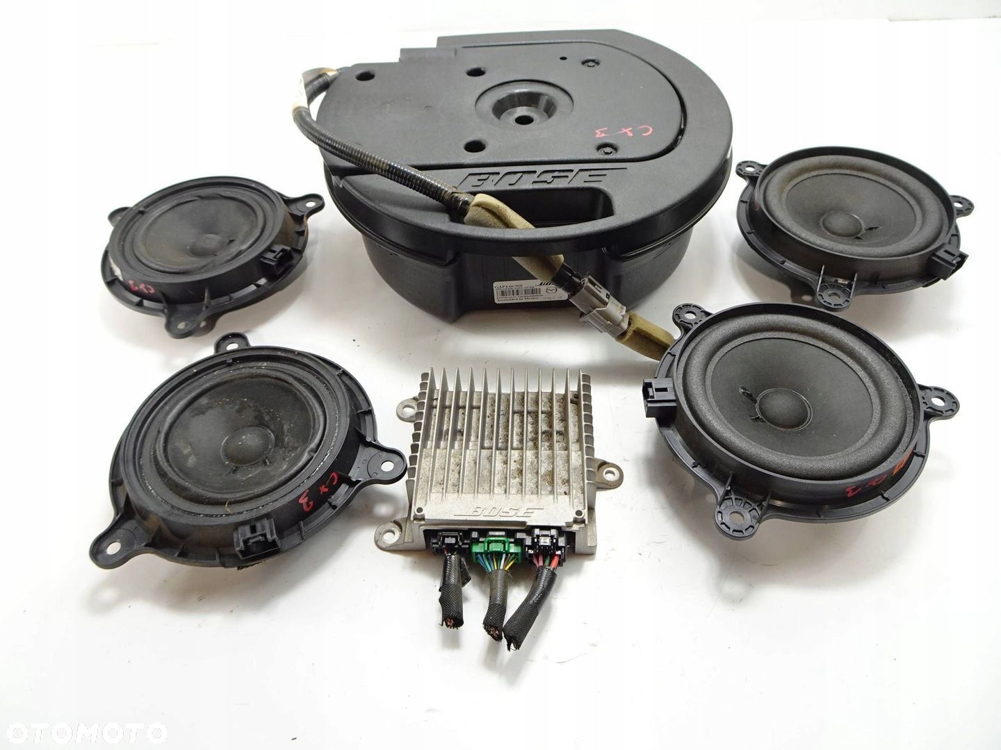 Subwoofer głośniki wzmacniacz KPL. Mazda CX-3 - 1