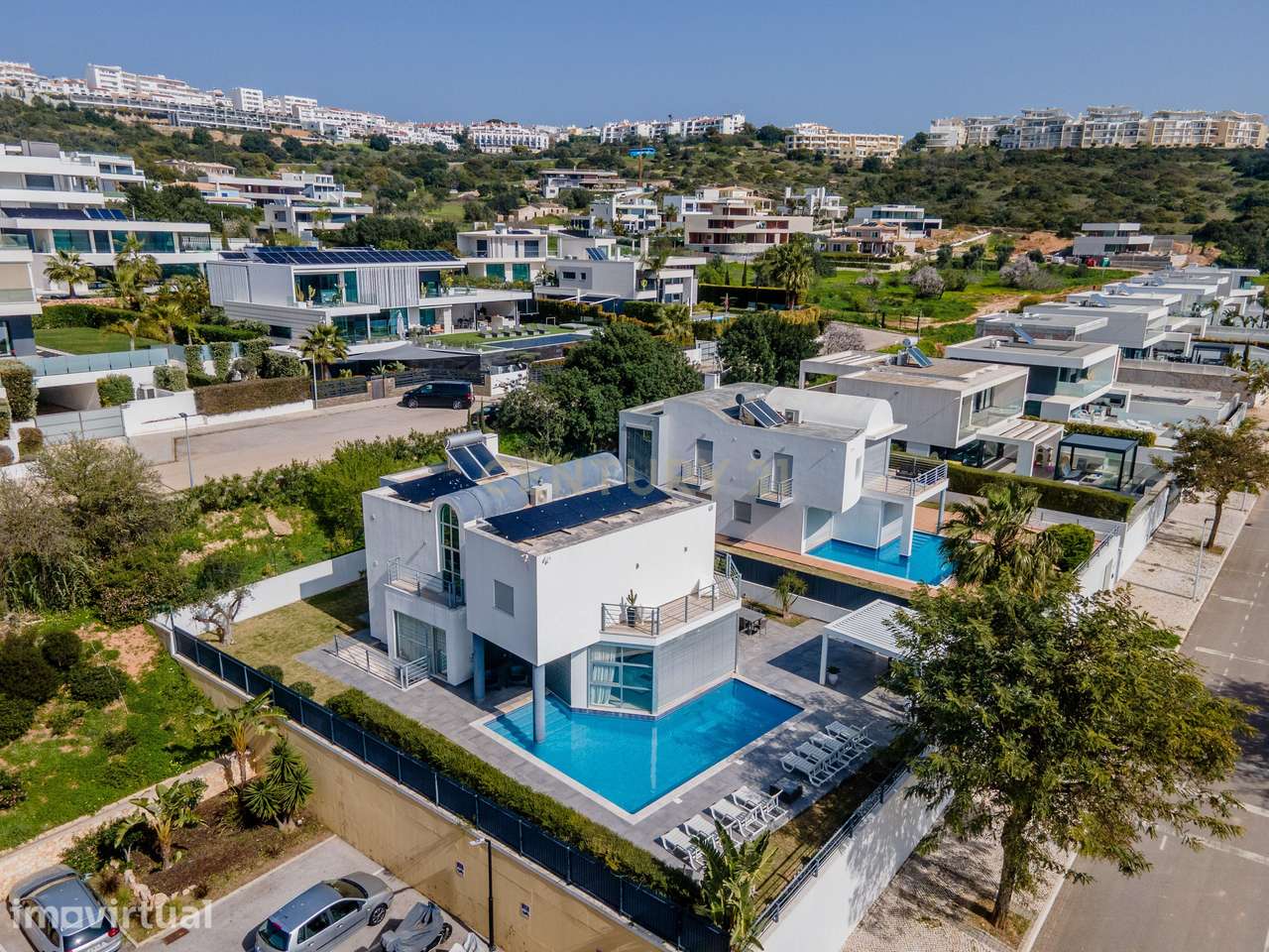 Moradia Contemporânea , com 5 quartos, na Marina de Albufeira. - Grande imagem: 3/40