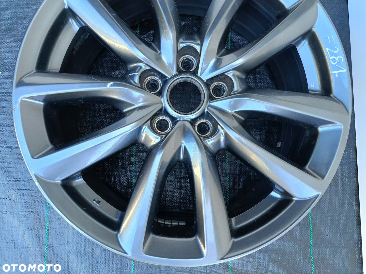 FELGA ALUMINIOWA MAZDA OE 7.0x18 ET45 5x114.3 9965657080 - 4