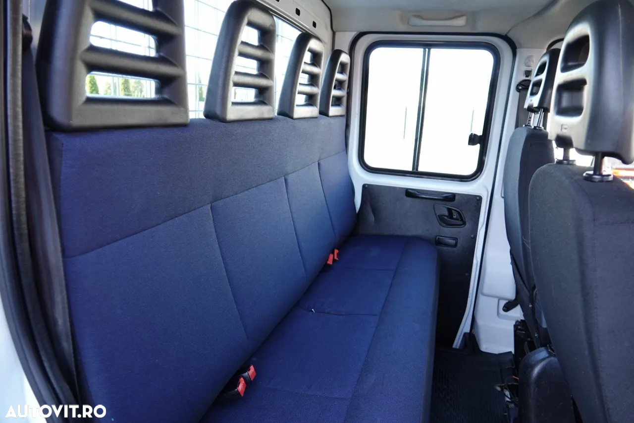 Iveco DAILY 35C16D / 2.3 D / CAMION CU TRACȚIE MIXĂ / BASCULATOR – 2.6 M / CAMION DUBLU / IMPORTAT / CONTRACT DE SERVICE POST-SERVICE - 33