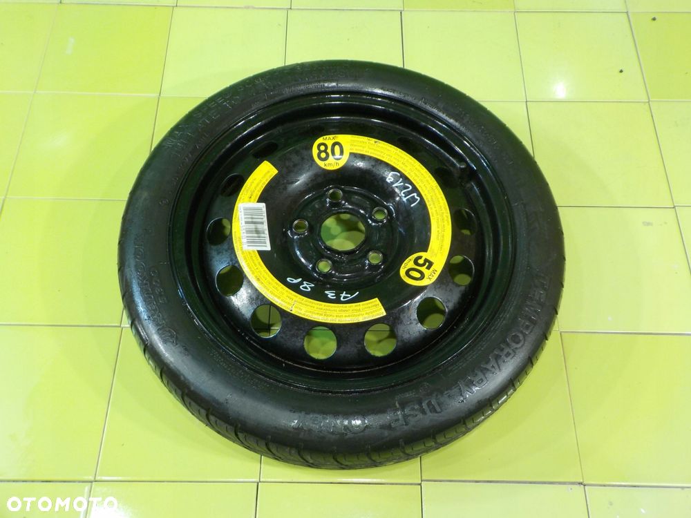AUDI A3 8P GOLF V kolo dojazdowe 125/70/16 5X112 - 1