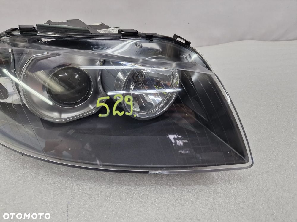 AUDI A3 8P 03-08 PRAWA LAMPA PRZEDNIA PRZÓD XENON , NR 8P0941004M , NR AUKCJI LA529 - 5