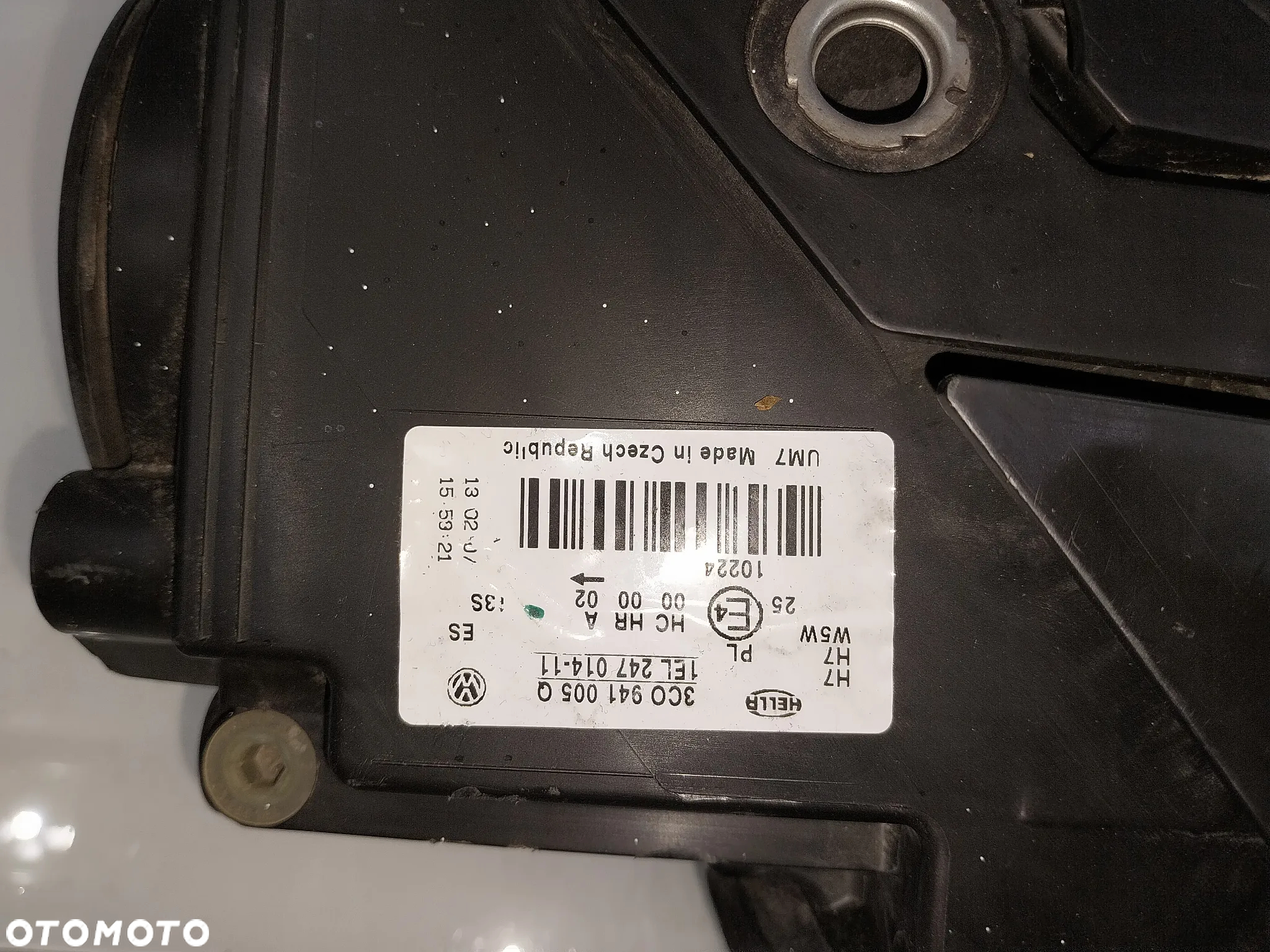 VW PASSAT B6 LAMPA PRZÓD PRZEDNIA LEWA EUROPA 3C0941005Q - 3