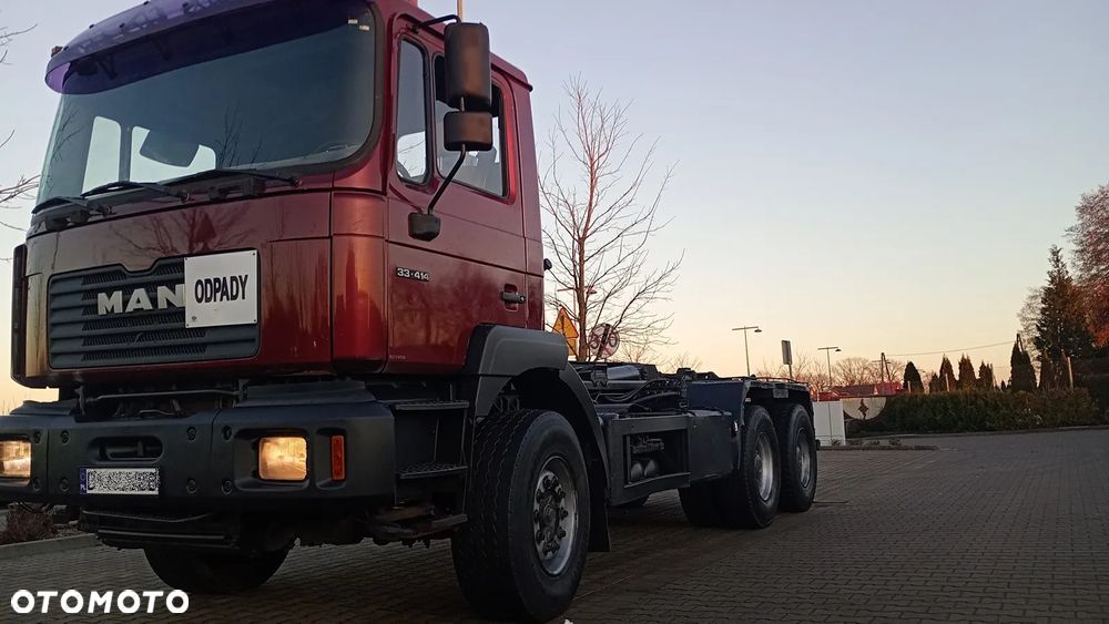MAN 6x4 33.414 DFC F2000 FE 410 WYWROTKA HAKOWIEC DO ZABUDOWY Duża Ładowność Wzmocniony Resor Wersja Budowlana EXPORT Zamiana sprzęt budowlany - 23