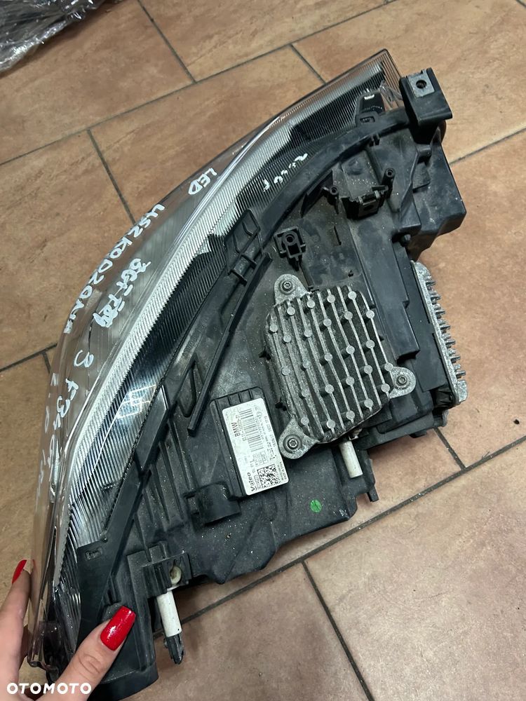 LAMPA BMW F34 GT LEWY PRZÓD KOMPLETNA LED 7498925 USZKODZONA - 4