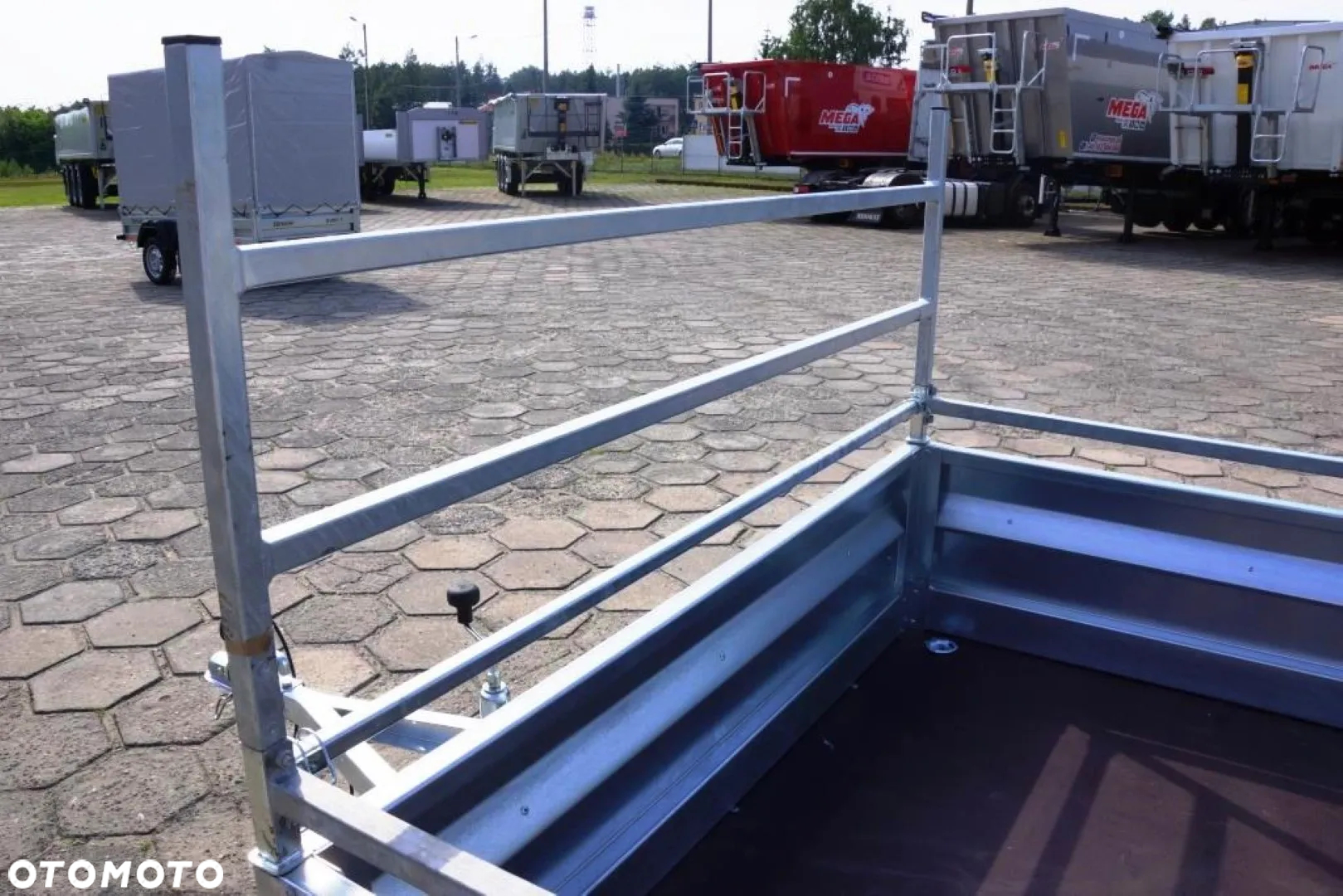 Zaslaw 1 oś, przyczepa prawko B, 750 kg DMC  MOCNA I SOLDNA - 21