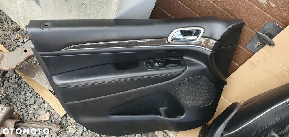 Fotele kanapa boczki podłokietnik komplet półskóra elektryczne Overland Jeep Grand Cherokee 4 WK2 - 13
