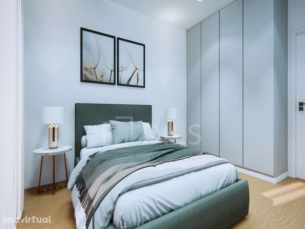 Apartamento T2+1 com 2 varandas e garagem - Grande imagem: 5/24