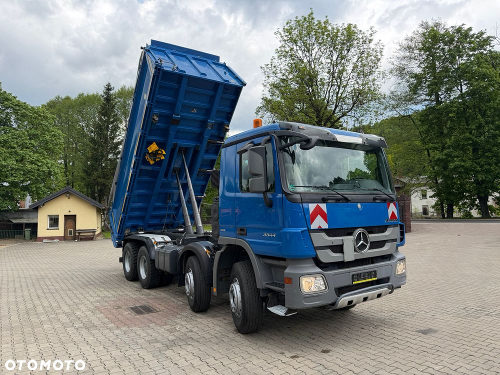 Mercedes-Benz 3544 ACTROS MP3 wywrotka 3-str. MEILLER, plandeka, BORDMATIC - 12