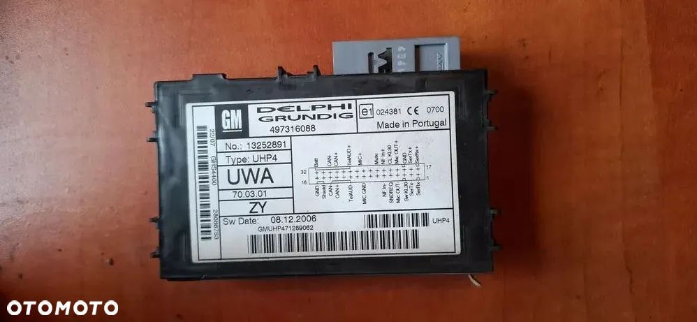 moduł  BLUETOOTH UWA OPEL  vectra c - 1